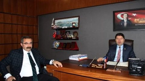 GMİS Başkanı Hakkı Arslan Milletvekili Tunç'u Ziyaret Etti