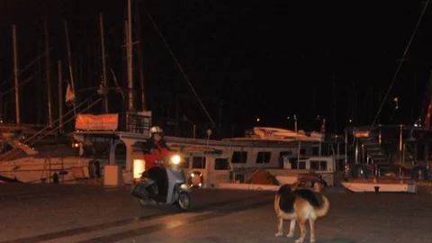 Motosiklet Sürücülerine Zor Anlar Yaşatıyor