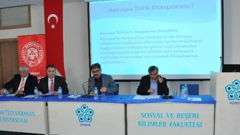 Neü' Avrupa Türk Diasporası Ve Bölgesel Kalkınmalara Katkısı Konulu Panel