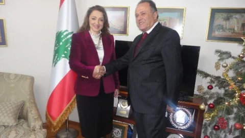 Nezaket Emine Atasoy'dan Lübnan Büyükelçisine Ziyaret