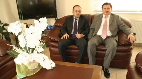 Almanya Zonguldaklılar Derneği Başkanı Karakulak'tan TSO Başkanı Cıvak'a Ziyaret