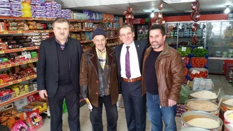Aşkar Kilimli Esnafıyla Buluştu