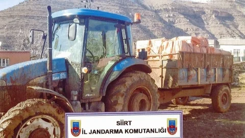 Eruh'ta 32 Bin Paket Kaçak Sigara Ele Geçirildi