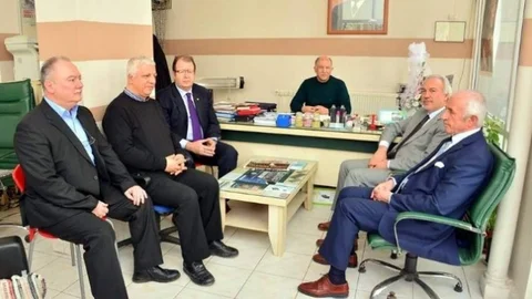 Başkan'dan Sarışık Ailesi'ne Taziye Ziyareti