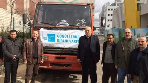 Gönüllerde Birlik Vakfı'ndan Suriye Türkmenlerine Yardım Eli