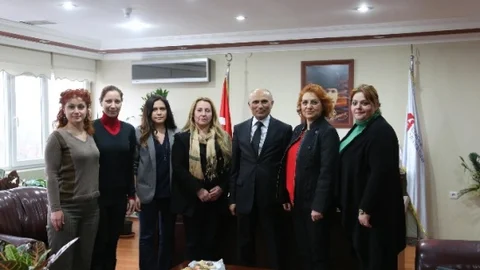 Edirne Kadın Girişimciler Kurulu'ndan Vergi Dairesi Başkanına Ziyaret