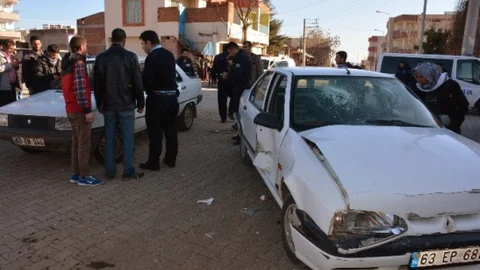 Siverek'te Kaza 2 Yaralı