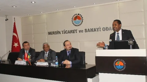 Mersin'de ''Etiyopya Ülke Tanıtım Toplantısı''