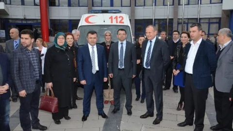 Düzce Belediyesi'ne Ambulans Jesti