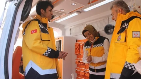 Mardin'de 9 Yeni Ambulans Hizmete Girdi