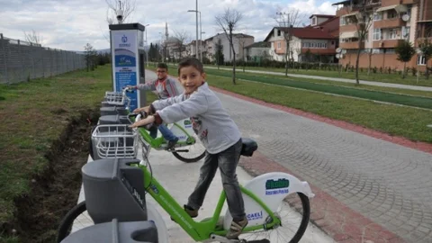 Kartepe'nin Akıllı Bisikletleri Geldi