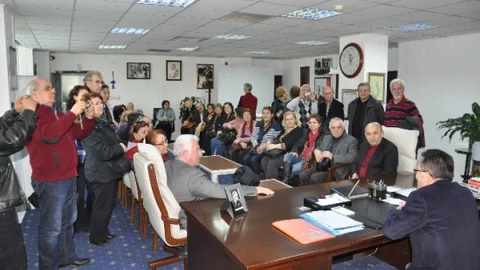 İzmir Eğit-Der Ve Add'den Başkan Saka'ya Ziyaret