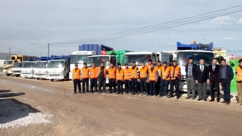 Kardeş Ülkeler Heyeti Konya'daki Geri Dönüşüm Çalışmalarını İnceledi