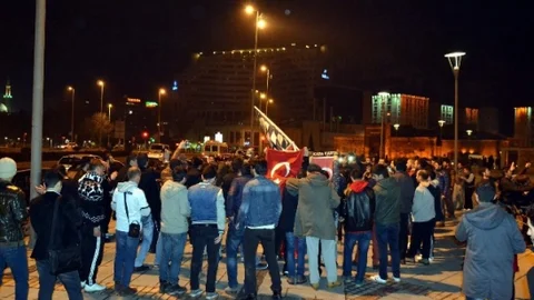 Kayseri'de Beşiktaş Coşkusu