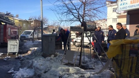 Göksun'da Trafo Patlaması Korkuttu