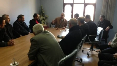 Aday Adayı Dağdağan'dan Muhtarlar Derneği'ne Ziyaret