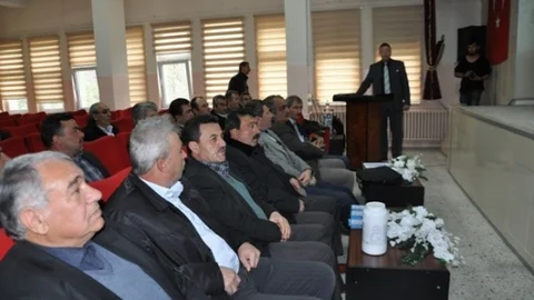 Köy Muhtarlarına İçme Suyunda Klorun Önemi Anlatıldı