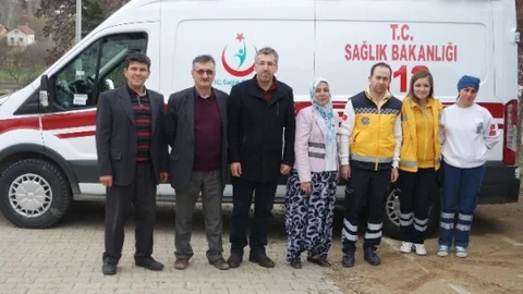 Sarıcakaya 112 Acil Servis'e Yeni Ambulans