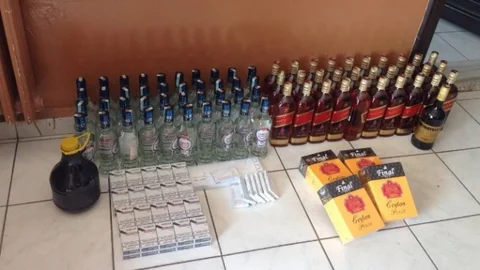 Iğdır'da 71 Şişe Kaçak Alkollü İçecek Ele Geçirildi