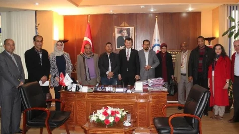 Libyalılar Çerkezköy'de Belediyecilik Öğrendi