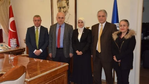 AK Parti Milletvekili Aday Adayı Ayşe Sula Köseoğlu'ndan Ktü Rektörü Baykal'a Ziyaret