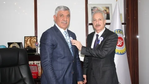 Defterdar Mutluay'dan ATSO'ya Ziyaret