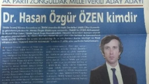 Milletvekili Aday Adayı Kendi Gazetesini Kendisi Yayınlıyor