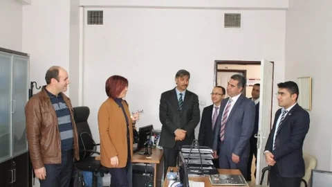 Yücel'den Sağlık Kurumlarına Ziyareti