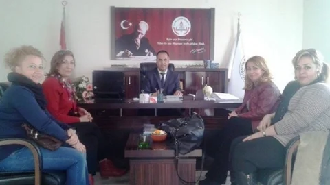 Engellilerden Milli Eğitim Müdürü Bilen'e Ziyaret