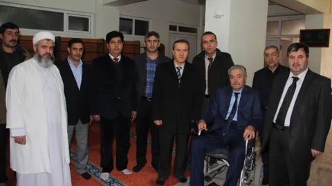 Elazığ Bölge Camisi'nde Engelliler İçin Rampa Yapıldı