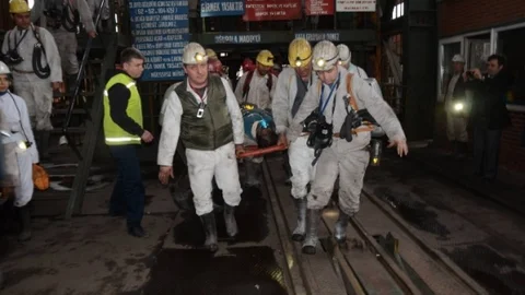 Maden Ocağı Tahliye Tatbikatı Gerçeğini Aratmadı