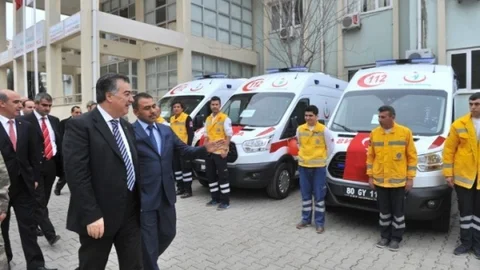 Osmaniye'de 7 Acil Yardım Ambulansı Hizmete Girdi
