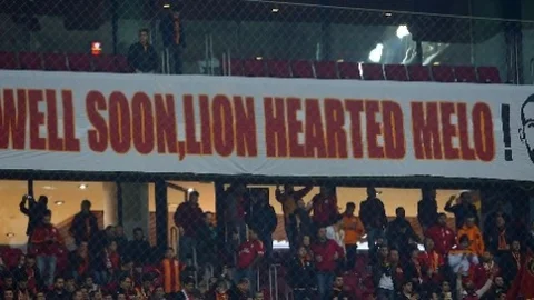 Galatasaraylı Taraftarlardan Melo'ya Destek