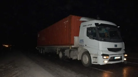 Yoğun Güvenlik Önlemleri Altında Tir Sevkiyatı