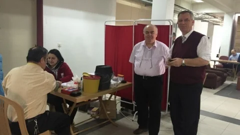 Kan Bağışına Katıldılar