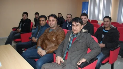 Bitlis'teki Futbol Hakemleri Dernek Kurdu