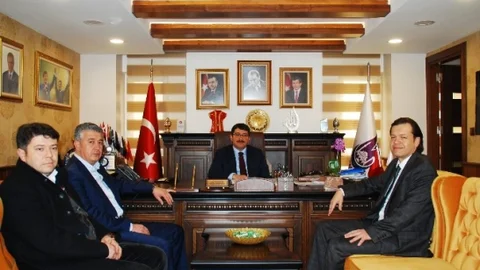 Yalçın'dan Başkan Çelik'e Ziyaret