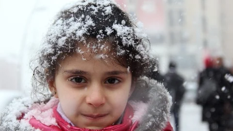 Erzurum'da Kar Yağışı