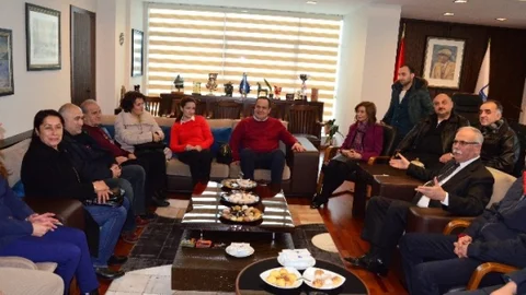 Çanakkale Belediyesi'ne Kardeş Şehir Ziyareti