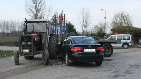 Sakarya'da Trafik Kazası 1 Yaralı