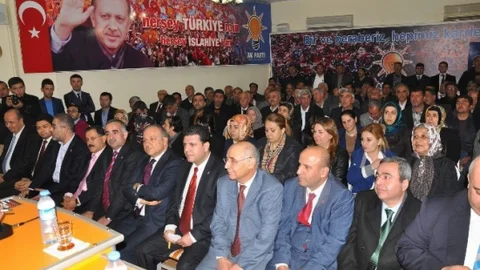 AK Parti Aday Adayı Mehmet Doğan'a Coşkulu Karşılama