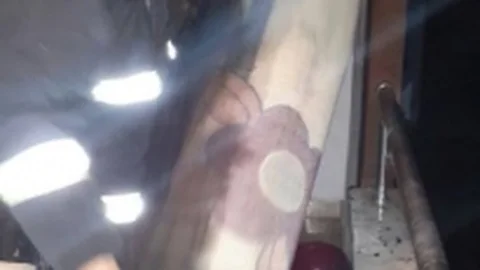 Bolu'da Balkonda Çıkan Yangın Korkuttu