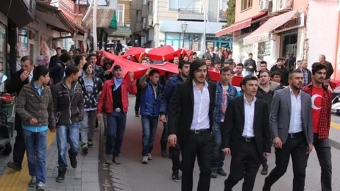 Bartın'da Özgecan Ve Fırat İçin Yürüyüş Yapıldı