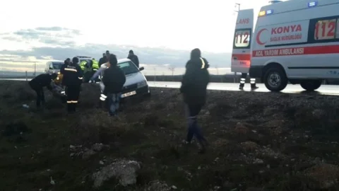 Kulu'da Trafik Kazası 1 Yaralı