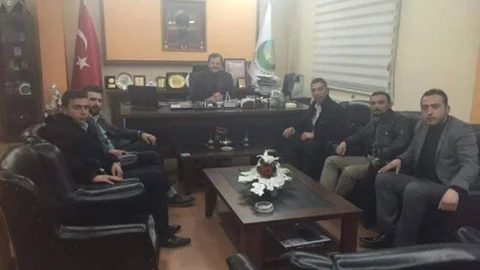 Devrekani Ülkü Ocağı Başkanı'ndan Aydınlı'ya Ziyaret