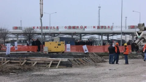 Edirne'de ‘Kapıkule Tir Parkı'nın Temel Atma Töreni Yapıldı