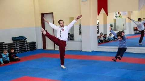 Şehitkamil Belediyesi Jimnastik Spor Okullarına Yoğun İlgi