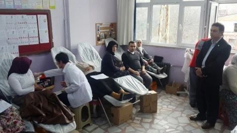 Kulak Mahallesinde Kan Bağışı Seferberliği