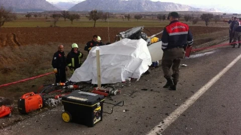 Denizli'de Feci Kaza 2 Ölü