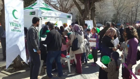 Yeşilay Standı Büyük İlgi Gördü